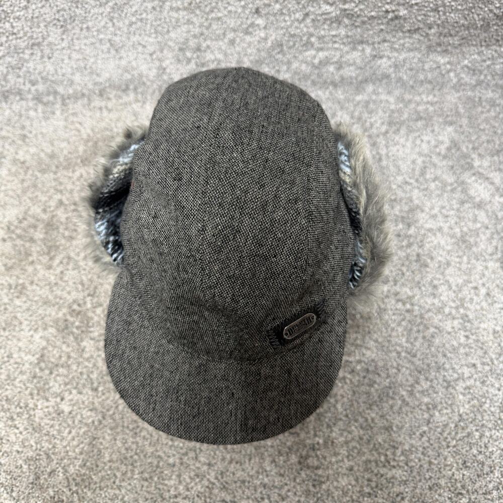 Vintage Y2K Duluth Trapper Hat L Faux Fur Flap Outdoorsman Rugged Heritage - Picture 10 of 16